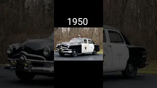 the evolution of police car 🚨