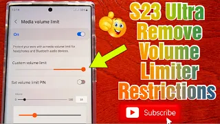 Samsung Galaxy S23 Ultra How to Remove Volume Media Limit Truely Enjoy Really Loud Music,Movies Now