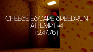 (outdated) Cheese Escape Speedrun Attempt Any% (2:47:76)