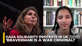 'Braverman is a War Criminal!': Activist slams ex-UK minister's support for Israel amid Gaza war