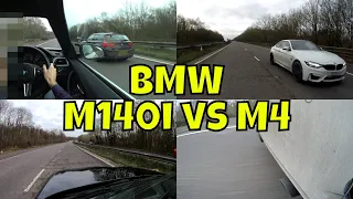 BMW - M140i v M4 Competition