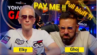 “I PLAY GTO LIKE YOU !” | Ghoj BET 15 000€ face à Elky - @YoH ViraL’s Game
