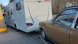 Il faut maintenant faire chemin inverse et terminer Yves pour le contrôle technique ! #vanlife