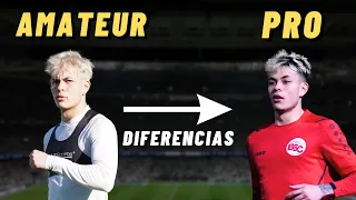 Esto es lo que diferencia a un futbolista profesional de ti.