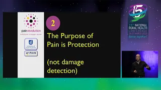 'Pain, the brain, your protectometer and why our rural communities need you to understand