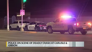 APD investigates fatal crash at Carlisle and Gibson