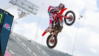 RAW Press Day Salt Lake City 250 Supercross Action