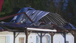 National Weather Service surveying damage in Elijay following severe storms