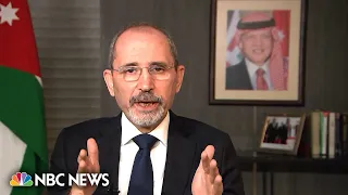 'We should stop this madness and start talking,' Jordan's foreign minister says