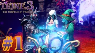 Trine 3 The Artifacts of Power - Gameplay Walkthrough Part 1 - Full Game MAX Settings  [ HD ]