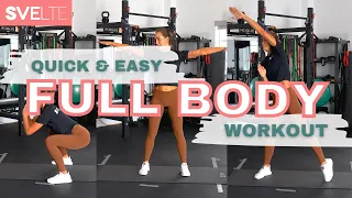 Easy Full Body Workout at Home For Weight Loss