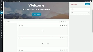 ACF Extended: Flexible Content Dynamic Preview