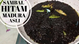 SAMBAL HITAM MADURA, SURABAYA || BUMBU SAMBAL BEBEK MADURA ASLI