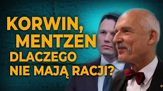 Janusz Korwin-Mikke opowiada kocopoły. Odpowiadamy politykowi