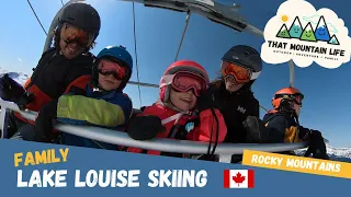 Family Skiing Lake Louise | Banff National Park