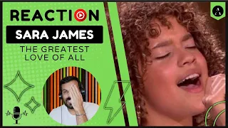 SARA JAMES m/v "The Greatest Love of All" | The Voice Kids Performance REACTION