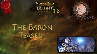 [PoE 3.8] The Baron Teaser (Zombie Necromancer)