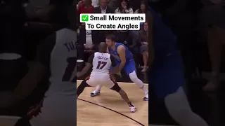 ✅ Small Movements To Beat Defenders