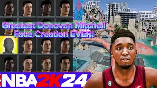 Greatest Donovan Mitchell Face Creation Ever! 2k24 Next Gen