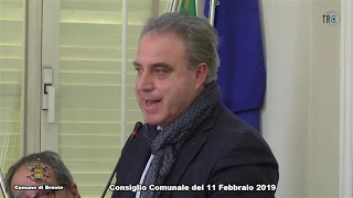 Consiglio Comunale Bronte 11 Febbraio 2019 TRC