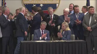 Gov. Kemp signs bills supporting public safety  into law