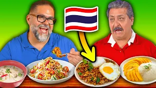 Mexican Dads Try Thai Food for the first time!