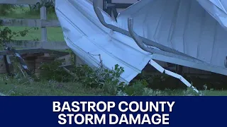 Texas weather: Storm damage in Bastrop County | FOX 7 Austin