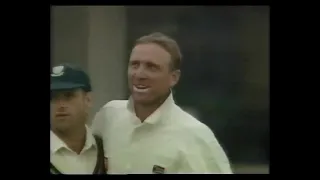 ENGLAND v SOUTH AFRICA 1st TEST MATCH DAY 2 EDGBASTON JUNE 5 1998 ALLAN DONALD PAUL ADAMS RAMPRAKASH