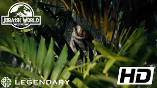 Jurassic world (2015) FULL HD 1080p - The indominus rex paddock Legendary movie clips