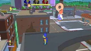 The Simpsons Game (Xbox 360) - Shadow of the Colossal Donut (All Duff Bottlecaps and Krusty Koupons)