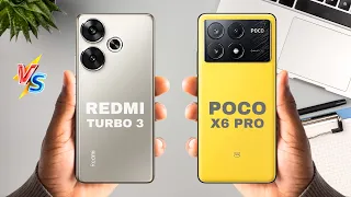 Redmi Turbo 3 vs Poco X6 Pro specs comparison