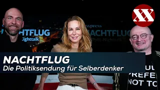 Nachtflug über den 1.Mai, über die Popularität der AFD in Deutschland und das Thema Immigration.