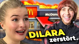 LiDiRo reagiert auf Wenn DILARA beim McDonalds arbeitet... 😳😂 #mohi__07 #memes