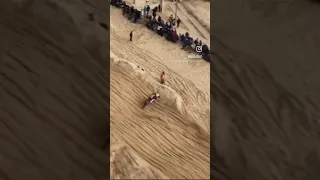 BEACH RACING CRASH