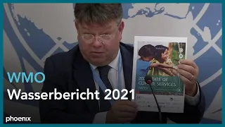 Pressekonferenz zum Wasserbericht 2021 der Weltorganisation für Meteorologie am 05.10.21