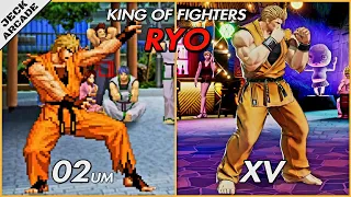 Quick Comparison - Ryo - KOF XV vs 2002 Unlimited Match