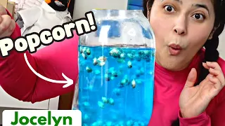 Dancing Popcorn Experiment: get your wiggles out | Science for kids