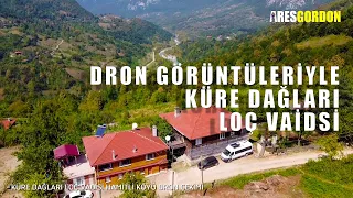 DRON GÖRÜNTÜLERİYLE LOÇ VADİSİ HAMİTLİ KÖYÜ CİDE KASTAMONU