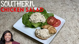 How To Make Southern Chicken Salad |Chicken Salad Recipe | Cook With Me | KitchenNotesfromNancy