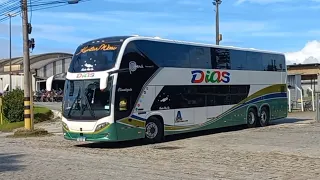 Busscar Vissta Buss DD Da Empresa Dias  Saindo Pra Teste Da Fábrica