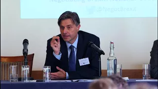 'Negotiating Brexit' conference, 20 October 2017: Stefaan De Rynck