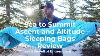 Sea to Summit Ascent and Altitude Sleeping Bags Review - Engearment