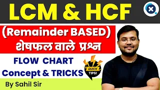 🔥🔥HCF & LCM Remainder based Questions Concept & Tricks