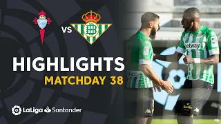 Highlights RC Celta vs Real Betis (2-3)
