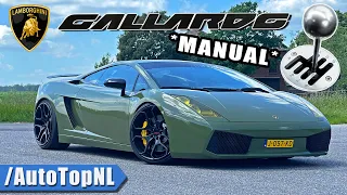 LAMBORGHINI Gallardo *MANUAL* REVIEW on AUTOBAHN by AutoTopNL