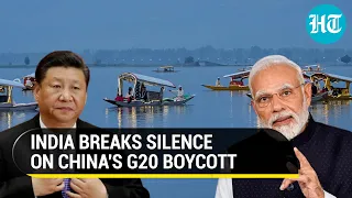 India's savage 'We Don't Care' response after China skips Kashmir G20 | Watch Modi Govt's reaction