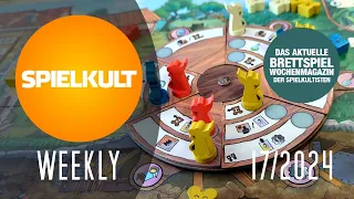 Weekly 17/2024 // Brettspiel-Reviews, Spieletreff, Vorschau