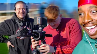 Behind The Scenes With ANGRY GINGE (REACTION)