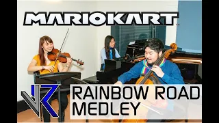 Rainbow Road MEDLEY - MARIO KART (1992 - 2017) | V2R TRIO