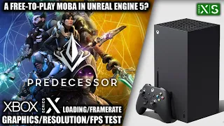 Predecessor - Xbox Series X Gameplay + FPS Test